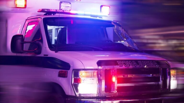 Женщина в больнице после попадания на И-25