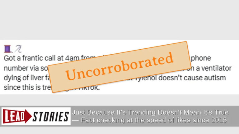 Что мы знаем о заявлении Николь Сиротек о том, что беременная женщина передозировала тайленол, чтобы доказать, что Трамп ошибался — нет ответа на несколько запросов о независимой проверке